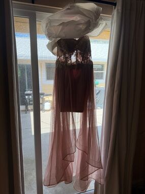 Sequin hearts prom dress from Macys